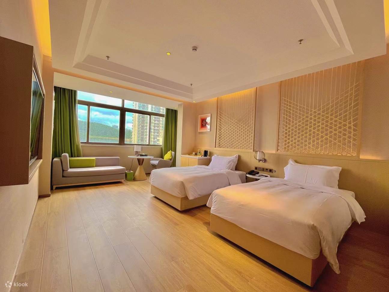 ห้องดีลักซ์เตียงแฝด